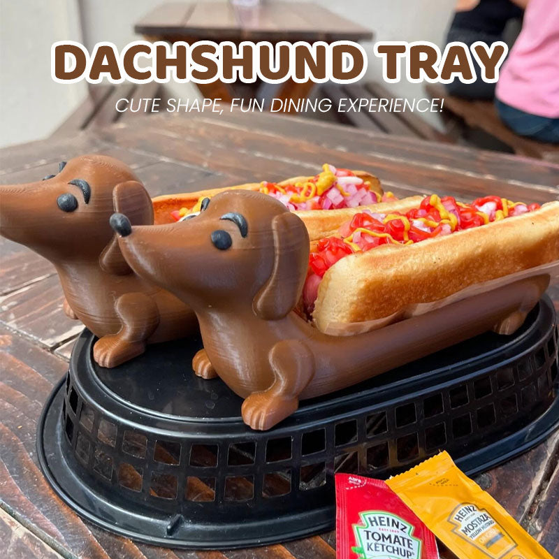 Hot Dog Dachshund Tray