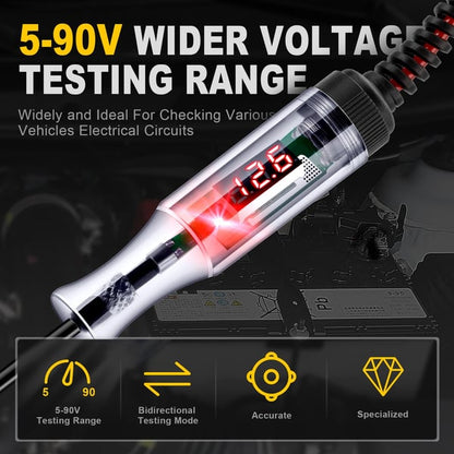 Heavy Duty 5-90V Digital LED Circuit Tester