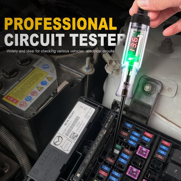 Heavy Duty 5-90V Digital LED Circuit Tester