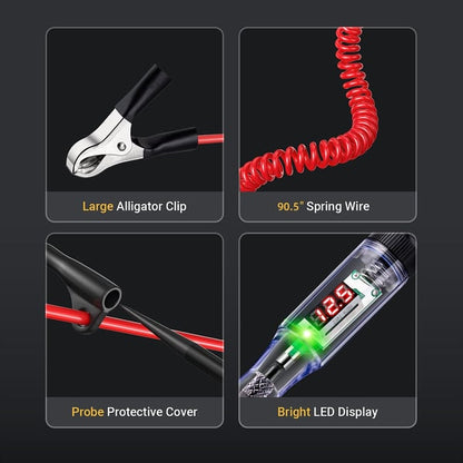 Heavy Duty 5-90V Digital LED Circuit Tester